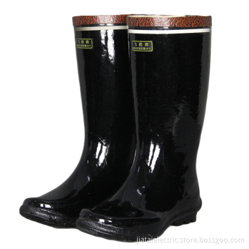 Insulated Industrial Work Boots: Adult Rubber PVC Safety Steel Toe Boots